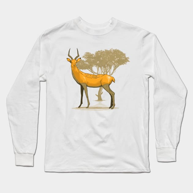 Cantelope Long Sleeve T-Shirt by Frederick_Jay